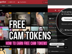 How to get free cam tokens?