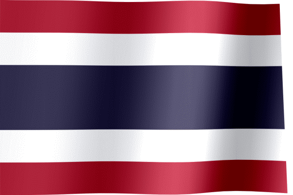live Thai cam girl chat with flirty chat bubbles, lotus flowers, and the Thailand flag on Free6.